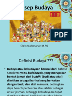 Konsep Budaya