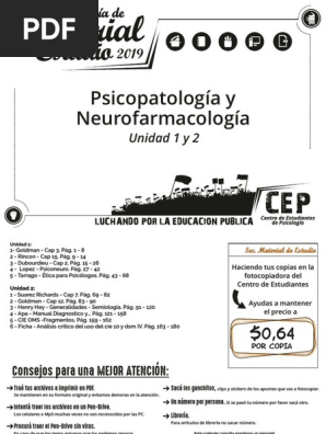 U1 Y 2 Psicopato 19 Pdf Sistema Inmune Medicina Clinica