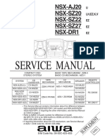 Aiwa NSX-AJ20 Audio System Service Manual