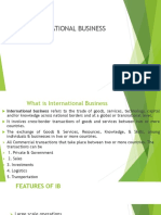 International Business Introduction