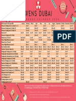 Wens Dubai Courses