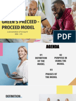 Green's PRECEDE-PROCEED Model