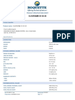 Roquette Quality Specification-Sheet Clearam-Ch-30-20 10 731560 en