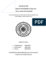 Pemikiran Pendidikan Islam Pasca Kolonialosme