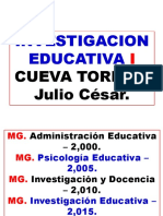 Investigacion Educativa I