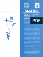 (17854) Math Grade 6 - 2013
