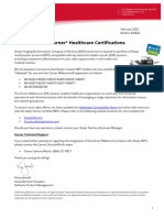 Cerner - Announcement - Sharp MFP Certification 2020