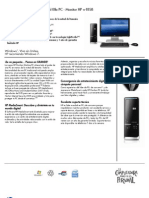 HP Pavilion Slimline S5510la PC - Monitor HP w1858: ¡Se Ve Pequeña... Piensa en GRANDE!