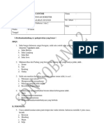 SOAL PTS KELAS 3 Hari Ke 1 (Tema 5 Sub 1 2)