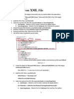 VBA-XML Interacting