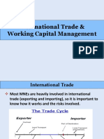 International Working Capital Management