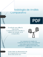 Metodología de Análisis Comparativo