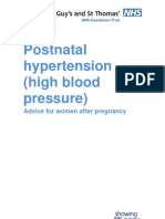 Postnatal Hypertension