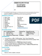 Javaid CV Update PDF