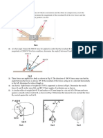 Forces and structural mechanics problems solved with free-body diagrams