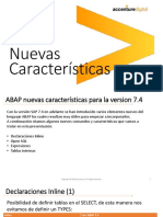 ABAP 7.4 Nuevas Características