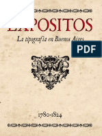 Expositos La Tipografia en Bs As1780-1824