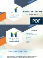 The Marico Way: Brand Extension Strategy and Success