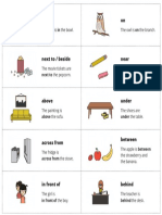 Prepositions of place