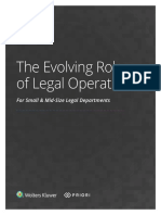 The Evolving Role of Legal Operations for SMB Legal Departments