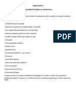 Experimento 5. Viscosidad de Líquidos No Newtonianos