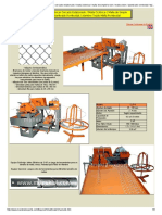 MANEK - Maquina para Fabricar Cercado Eslabonado - Malla Ciclonica - Malla de Simple Torcion PDF