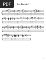 Slow Blues in A PDF