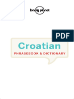 Croatian Phrasebook 3 Preview