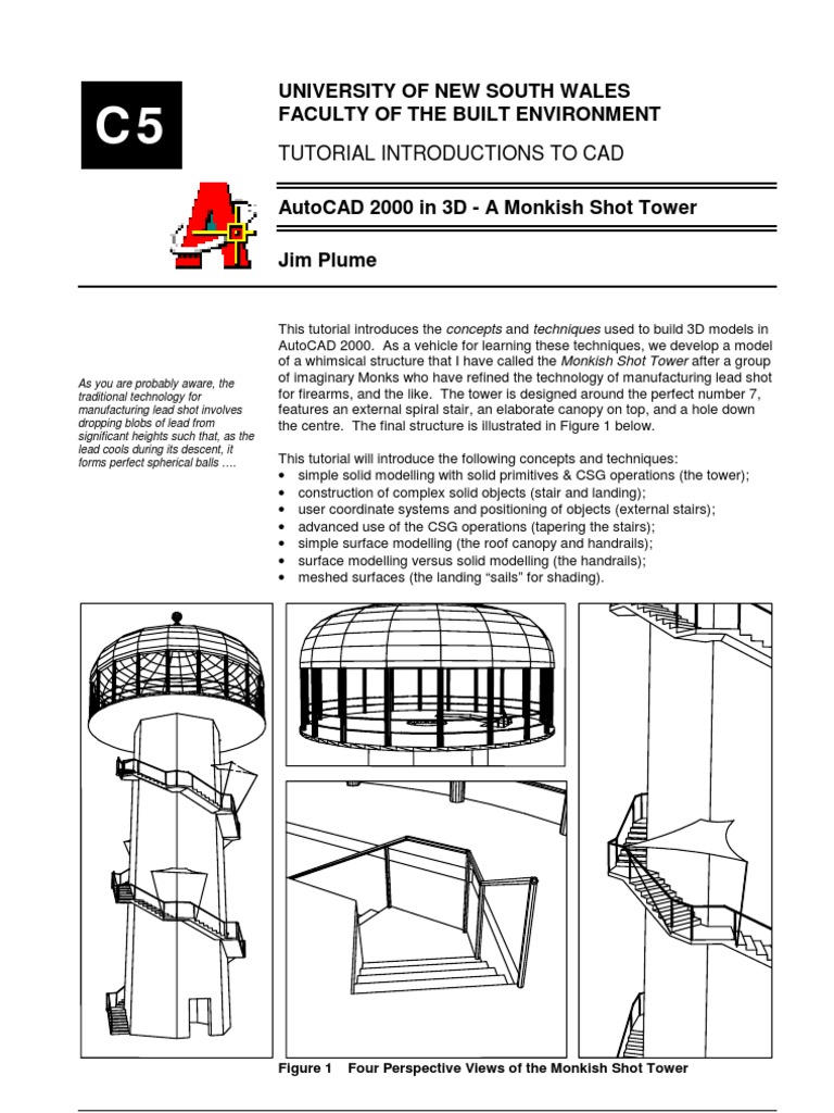 3d Autocad Tutorial | PDF | …