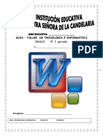 Guía Tecnología e Informática Grado Quinto P1 PDF