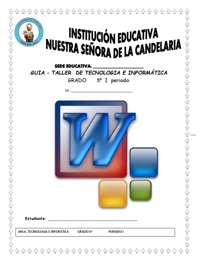 Guía Tecnología e Informática Grado Quinto P1 PDF | PDF | Memoria USB ...
