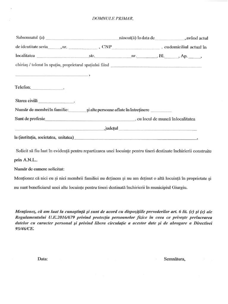 Cerere PDF | PDF
