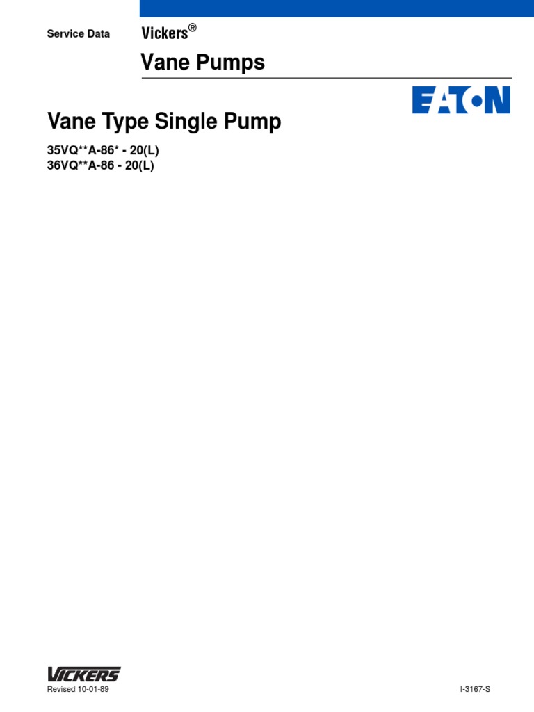 35VQ PDF | PDF | Screw | Manufactured Goods