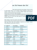 27 Perbedaan Sel Hewan Dan Sel Tumbuhan