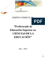 DISEÑO CURRICULAR. Profesorado en Ciencias de la Educación (1).pdf