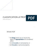PROPERTY LAW 2 Art 414 415 Immovable PDF
