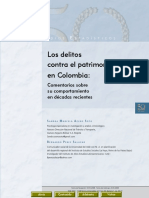 Acero Soto y Pérez Salazar - Los Delitos Contra El Patrimonio en Colombia