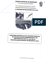 CONVOCATORIA CAS N°002-2020-MDQ MUNICIPALIDAD DISTRITAL DE QUICHUAS