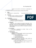 Banghay Aralin Sa Filipino 7 Unang Markahan Ikalawang Linggo PDF