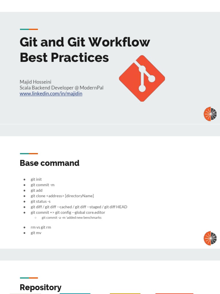 Gitandgitworkflowbestpractices 180813120307 | PDF | Areas Of Computer  Science | Software Engineering