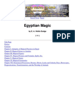 Egyptian Magic - E.a. Wallis Budge