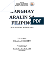Banghay Aralin Alomorp