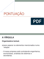 PONTUAÇÃO