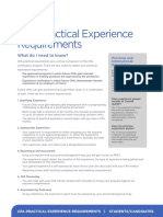 Future CPAs - CPA Practical Experience Overview PDF