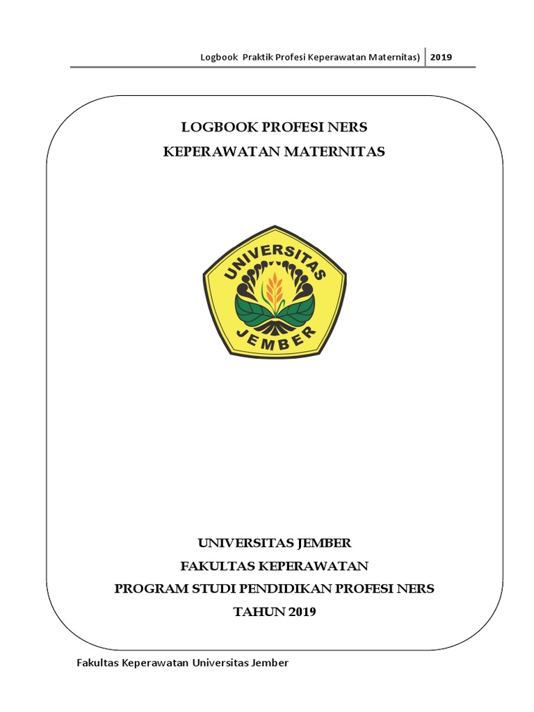 Logbook Maternitas | PDF | Sains & Matematika