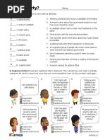 One Big Party Activity Fillable Answers | PDF | Democratic Party (United  States) | American Government