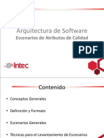 INTEC - IDS309 - 4 - Escenarios de Atributos de Calidad