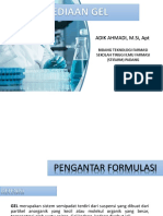 2729 - Teknologi Farmasi Semisolida - Gel PDF