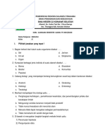 Soal Us Bio