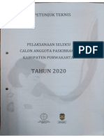 Juknis Seleksi Capaska 2020 New PDF
